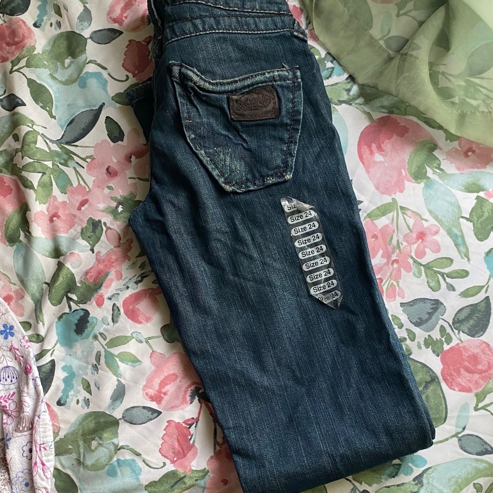 Stitch's The Seminole “Taos” Dark Blue Skinny Jeans
